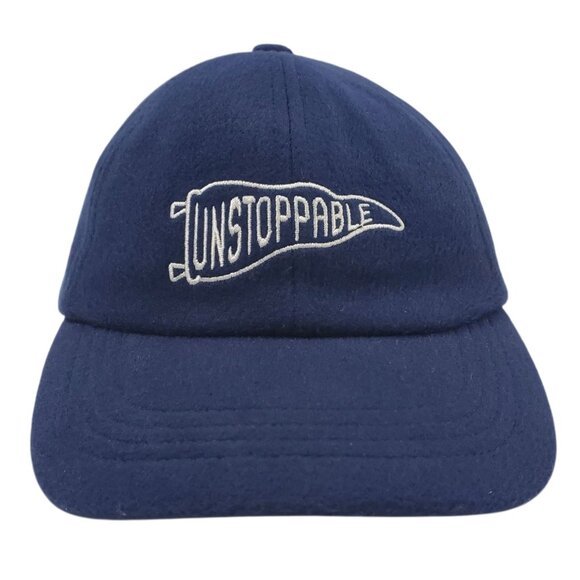 Old Navy Unstoppable Blue Flag Adjustable Strapback Hat - Picture 1 of 7